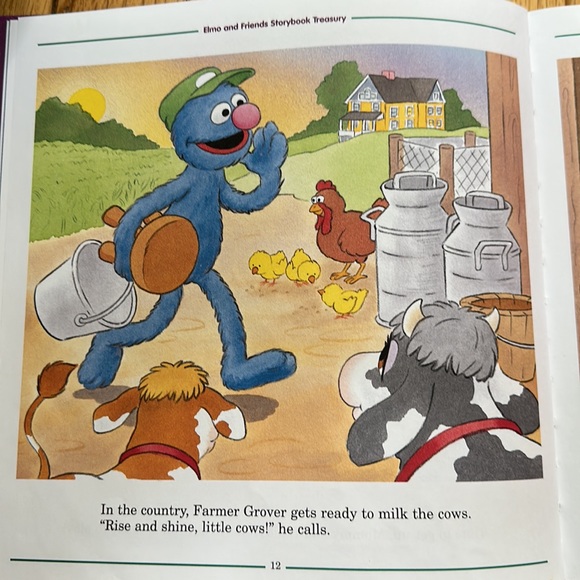 Sesame Steet Elmo & Friends storybook treasury - Picture 13 of 15